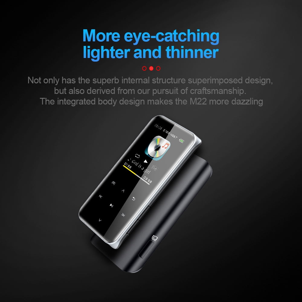 CJBZLCPCOO M22 card recorder mp3 mp4 e-book ai intelligent high definition noise reduction voice recorder