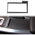 thumbnail image 1 of wonima02 Black Soft Carbon Fiber Car Center Cup Holder Cover Trim 1 Piece Sticker for Acura TL 2004-2008 Carbon Fiber Car Interior Parts, 1 of 1