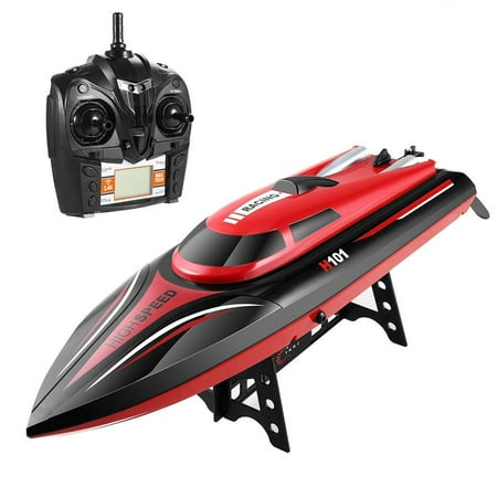boats remote control rc boat racing toy adults controlled electric 4ghz speed virhuck h101 pools bonus lakes battery toys walmart