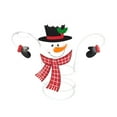 thumbnail image 2 of Advancent Durable para soportes de vidrio para botellas de vino, fácil de limpiar, amplia aplicación, accesorios funcionales, regalos Almacenamiento y organización del hogar muñeco de nieve, 2 of 6