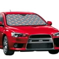 thumbnail image 2 of Kdxio Popcorn Print Front Windshield Sun Shade,Folding Auto Sunshade for Car Truck SUV-Small, 2 of 7