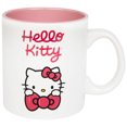 thumbnail image 2 of Hello Kitty Bow Mug, Officially Licensed, Ceramic, White and Pink, 2 of 2