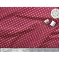 thumbnail image 3 of Soimoi Polyester Crepe Fabric Swimming Ring Small Print Sewing Fabric Yard 42 Inch Wide, 3 of 3