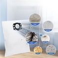 thumbnail image 5 of Pack of 6/15 Robot Vacuum Bag Vacuum Cleaners Bag Dust Bag Dust Collection Bag Nonwoven Texture Vacuum Cleaners Accessory, 5 of 9