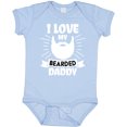 thumbnail image 3 of Inktastic I Love My Bearded Daddy for Fathers Day Boys or Girls Baby Bodysuit, 3 of 5