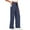 #2110:1 Pack, Navy Blue, variant on Cadmus Lightweight Wide Leg Pants for Women 30" High Waisted Casual Lounge Travel Work Sweatpants Loose Fit