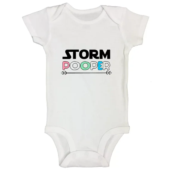 Bella Canvas Storm Pooper Shirt Star WarsBodysuit Super Hero Baby Kids Outfit Tee