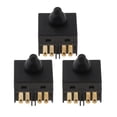 thumbnail image 1 of Interruptor de Botón Pulsador de Repuesto Universal 3x 1x para Accesorios de Amoladora de 4 " DYNWAVEMX Interruptor de amoladora angular, 1 of 8