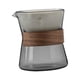 thumbnail image 3 of Tetera,Tetera de vidrio con infusor de vidrio resistente al calor,Tetera para hacer té en flor y de hojas sueltas para el hogar y la oficina,Tetera de vidrio transparente con Gris sin tapa, 3 of 8