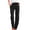 Black B1, variant on Staron Linen Pants Women Lightweight Straight 2025 Drawstring Waist Wide Leg Cotton Linen Lounge Trousers Loose Casual Summer Elastic Waist Pants with Pockets
