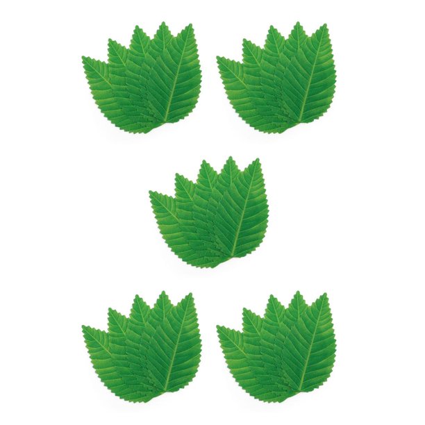 Billuyoard Paquete de 200 accesorios de cocina de hoja decorativa, alfombrilla para comida, herramientas de calcomanía, artesanía, suministros de Sushi, Type2 NO2 Billuyoard CBP580149