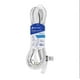 thumbnail image 1 of Extensión eléctrica doméstica 10 m blanca con clavija recta Volteck ED-10BR, 1 of 2