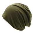 thumbnail image 3 of Gorra estilo pulóver de color caramelo para otoño e invierno para hombres y mujeres, informal, combinable, de punto, estilo hip hop, 3 of 6