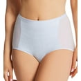 thumbnail image 1 of Women's Vanity Fair 13262 Smoothing Comfort Lace Brief Panty (Hinting Blue 7), 1 of 2