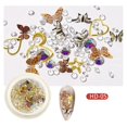 thumbnail image 2 of PENGXIANG DIY Hand Manicure Three Dimensional Butterfly Jewelry Heat Shrinkable Piece, 2 of 5