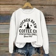 thumbnail image 2 of EHQJNJ Sweatshirts pour Femmes Sans Capuche Mignon Mode Imprimé Lettre Sweatshirt Manches Longues Décontracté Col Rond Sweatshirts pour Femmes Graphique Tendance Automne Sweatshirts pour Femmes Tendance avec Mots, 2 of 3