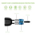 thumbnail image 4 of Toma De Encendedor De Cigarrillos De 80W 3.6A Adaptador De Cargador De Coche Usb Dual Con Interruptores Independientes Compatible Con Carga Rápida Inteligente Dc 12-24V 1 A 2 Methold VI004724-00, 4 of 6