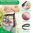 thumbnail image 4 of Yayeee Waist Apron with Pockets for Cooking Waterproof Half Server Aprons, Pink Blueberries, 4 of 7