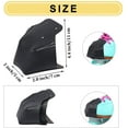 thumbnail image 4 of Roller Skate Derby Enhancements, Australian Leather Toe Cap Protectors For Speed And Consistent Protection, Wear-Resistant Guards For A Smooth Surface Experience (Black, 2 Pieces), 4 of 7