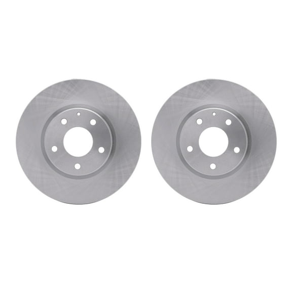 Dynamic Friction Company Front Brake Rotors 6002-80080