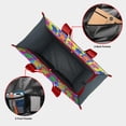 thumbnail image 4 of Teacher Tote Bag,Colorful Dog Paw Footprint Teacher Utility Tote Bag,Large Work Tote Bags for Women with Multiple Pockets,Top Zipper Closure,13.8x10.6x6.7 Inch, 4 of 5