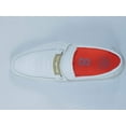 thumbnail image 6 of Men's TAYNO Shoes The Caprio C TAYNO Crocodile Print Bit Loafer White, 6 of 7