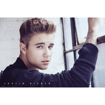 Justin Bieber - Music / Personality Poster (Window) (Size: 36