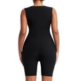 thumbnail image 3 of MISS COCOLI Sauna Suit for Women Sweat Vest Waist Trainer Workout Slimming Full Body Shaper Zipper Sleeveless, 3 of 8