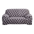 thumbnail image 1 of Shanna Stretch Couch Covers Chaise Lounge Non-Slip Sofa Covers Modern Geometry Sofa Protector (Gray Geometry,2 Seater), 1 of 7