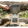 thumbnail image 5 of Portable Stainless Steel Firewood Stove - 6.5 x 4.5 x 7.1in Foldable, Windproof for Camping Barbecue & Outdoor Heating, 5 of 6