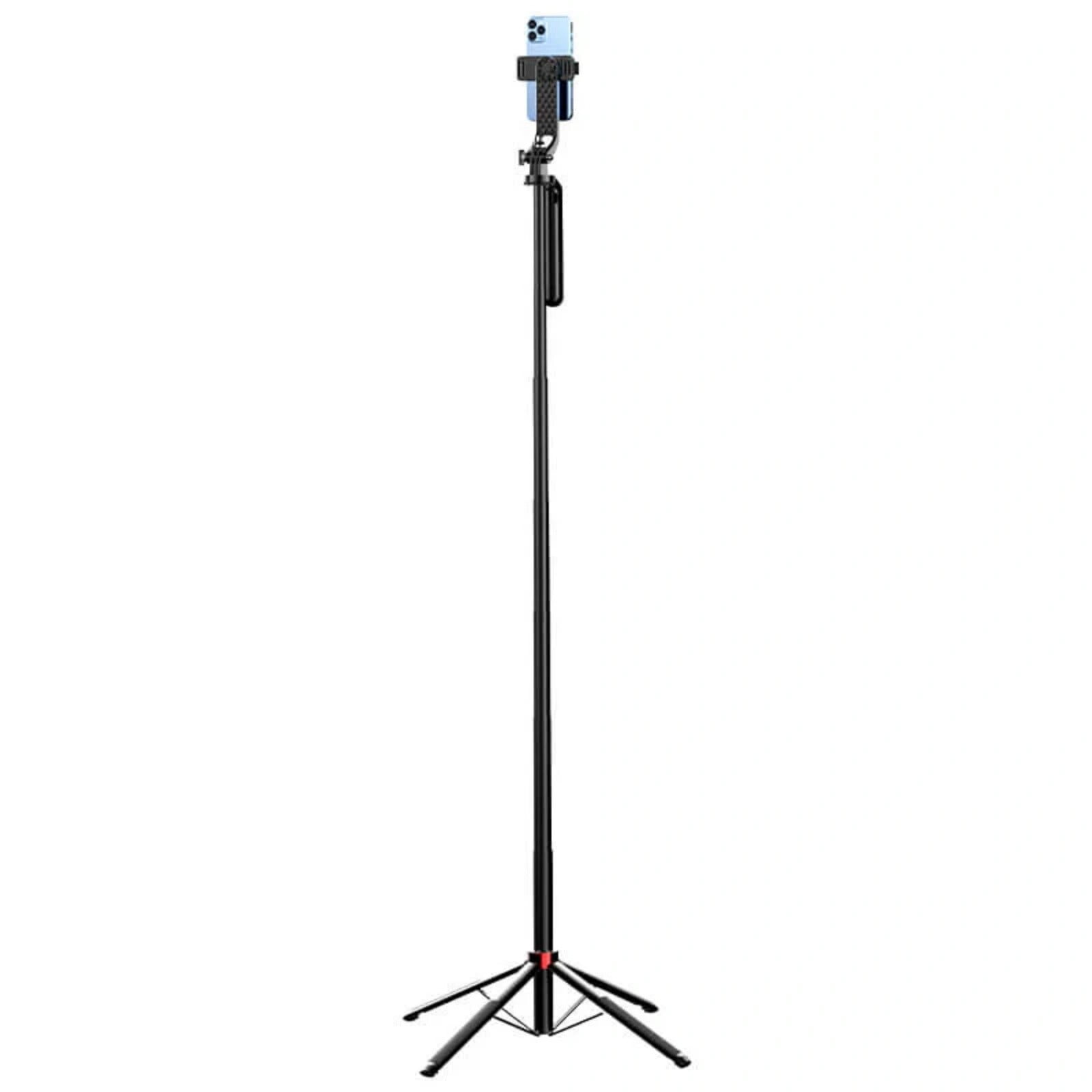 Ulanzi MA09 Bluetooth Selfie Stick Tripod – 3-in-1 Extendable Phone Stand for iPhone, Android, GoPro & Action Cameras