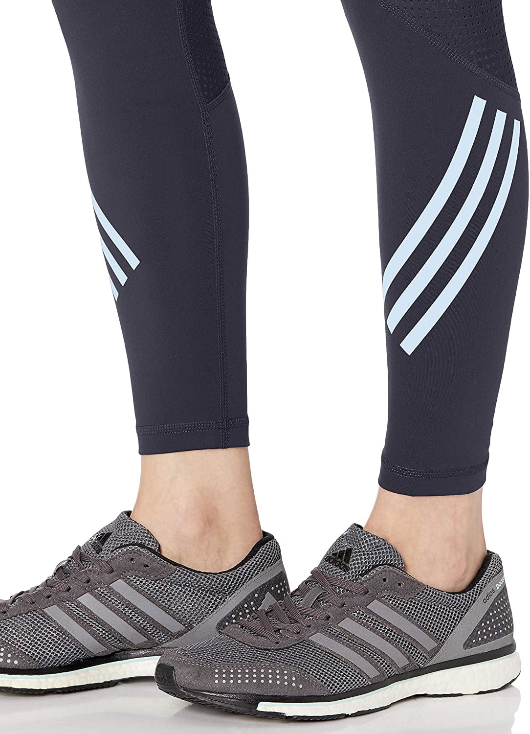 Adidas Womens Believe This High-Rise Training Leggings Color Legend Ink 