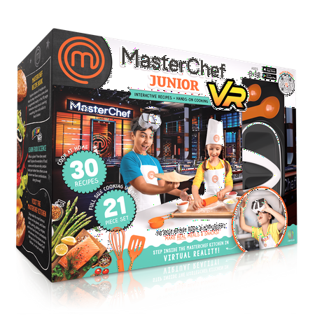 UPC: 0850009794079 | VR MasterChef Junior – Virtual Reality Recipe Book & Cooking Set for Kids | A Virtual Reality STEM Toy for Kids Science Experiment Kit for Kids