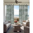 thumbnail image 4 of Sage Green Gray Blackout Curtains 84 Inches Long for Bedroom,Abstract Modern Street Painting Art Ombre Thermal Insulated Room Darkening Black Out Window Curtain Panels Grommet Drapes for Living Room, 4 of 8