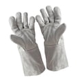 thumbnail image 1 of Guantes de soldadura eléctrica de cuero vacuno, guantes de protección Los 355x145cm Sunnimix Guantes de soldadura, 1 of 7