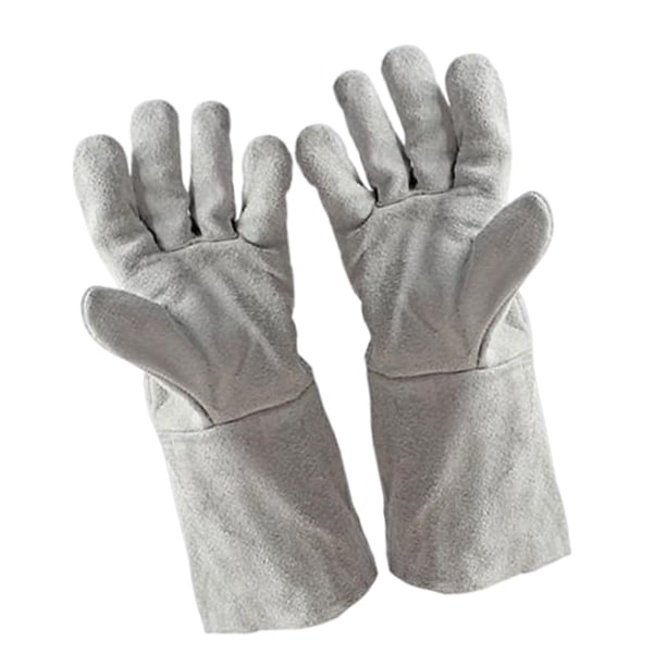 Guantes de soldadura eléctrica de cuero vacuno, guantes de protección Los 355x145cm Sunnimix Guantes de soldadura