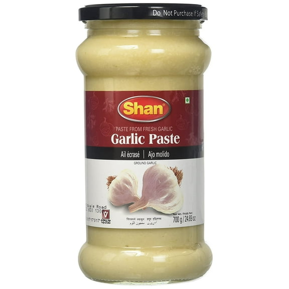 Shan - Garlic Paste (Ground Garlic), 700 Grams(gm)