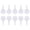 Circular, variant on 10Pcs Answer Paddles Handheld Double Sided Paddles Small Whiteboards Erasable Paper Sign Auction Paddles for Classroom