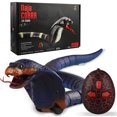 thumbnail image 1 of GHSDFBB Serpent Télécommandé, Cobra Naja Factice RC Infrarouge Animal Réaliste Jouets de Farce d'Halloween pour Enfants Adultes (Bleu), 1 of 7