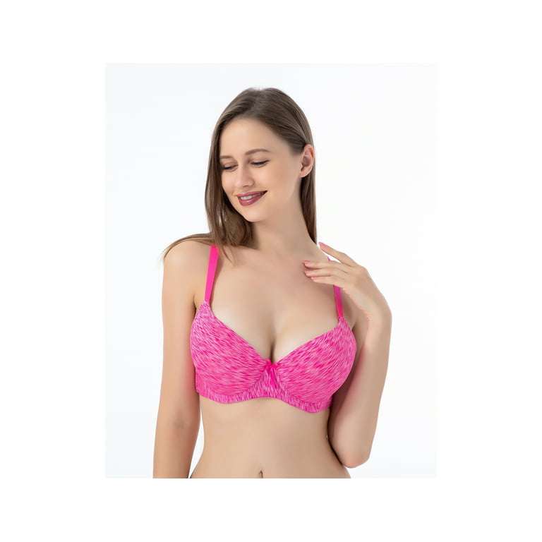 Women Bras 6 pack of Bra B cup C cup D cup DD cup Size 36D (S9284) 