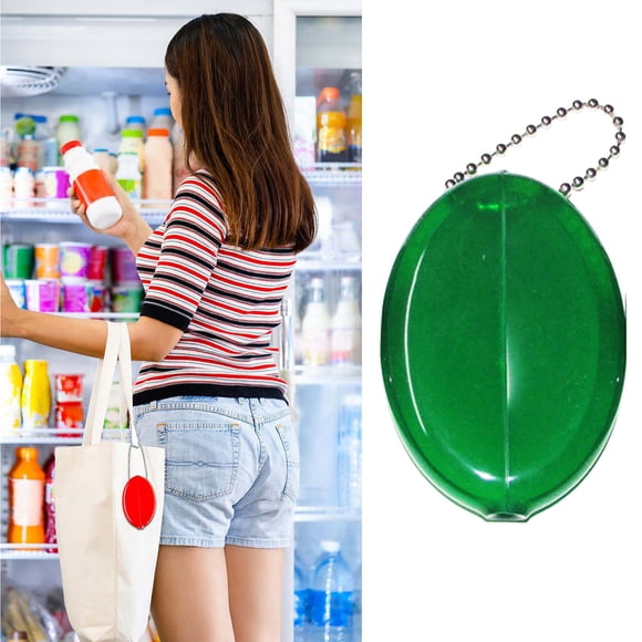 Hangs 2 Rubber Purse Oval Purse Holders for Travel—Colorful Chain Accessory for Men and Women