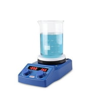 Magnetic Stirrer,  5 inches Magnetic Stirrer Kit, Hot Plate 100-1500 RPM, for Lab Liquid Mixing Heating （110V）