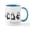 White/Blue Inside, variant on CafePress - Penguin Friends Mug - 11 oz Ceramic Mug - Novelty Coffee Tea Cup