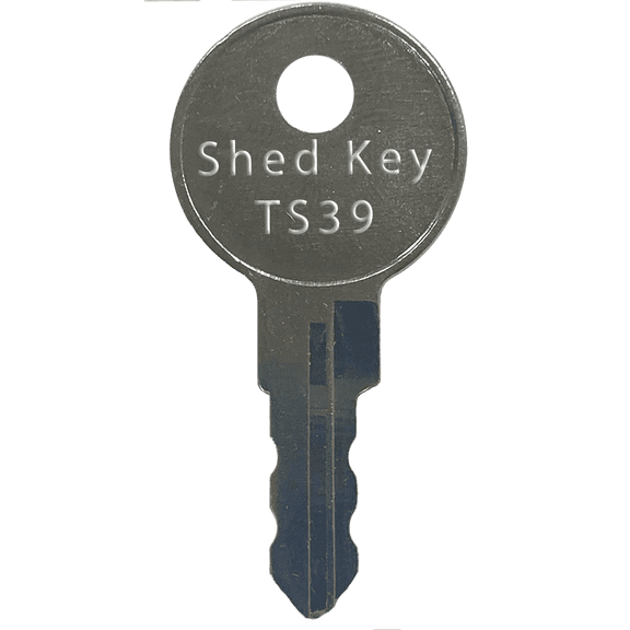 Outdoor Shed TS39 Replacement Key