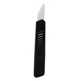 thumbnail image 1 of Cuchillo para cuero, hoja de cerámica, mango de plástico, compacto, ligero y duradero, cuchillo afilador para cortar, desbastar y recortar, 1 of 15