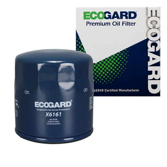 ECOGARD X6161 Premium Spin-On Engine Oil Filter for Conventional Oil Fits Chevrolet Volt 1.4L 2011-2015 | Cadillac ELR 1.4L 2014-2016