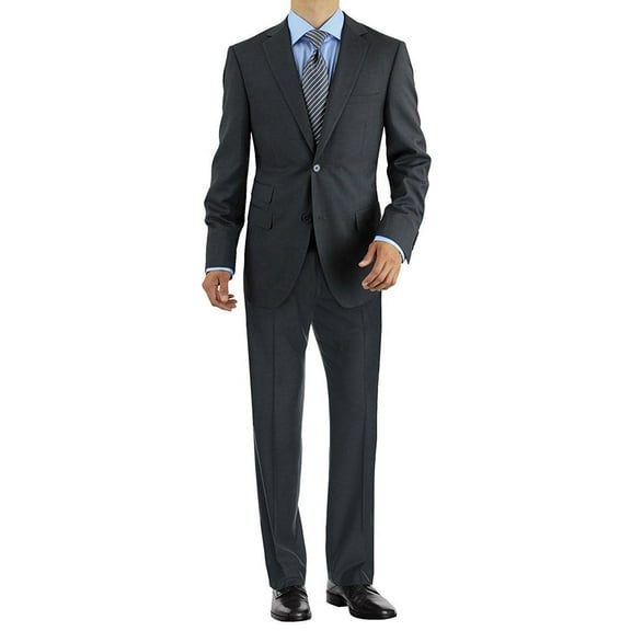 Men's Two Button 2 Piece Avant Garde Modern Fit Suit
