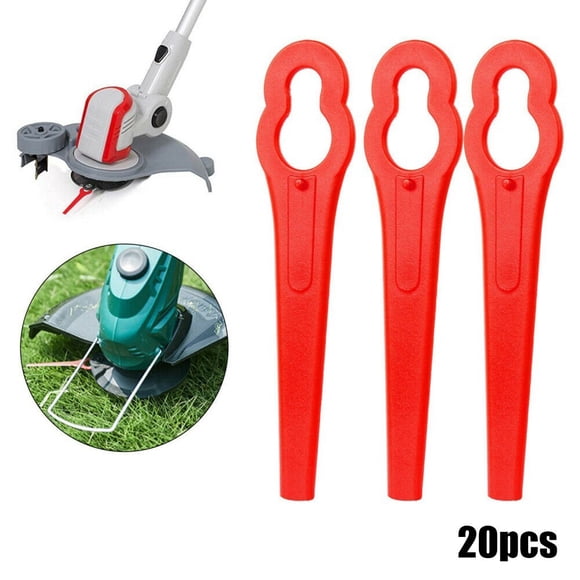 20Pcs Plastic Blades for Einhell Akku GE-CT 18 Li Cordless Strimmer Grass Trimmer
