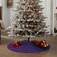 thumbnail image 4 of Haiem Neon Glitter Pattern Christmas Tree Skirt Merry Christmas Party Christmas Tree Decoration,New Year Decorations-48", 4 of 6