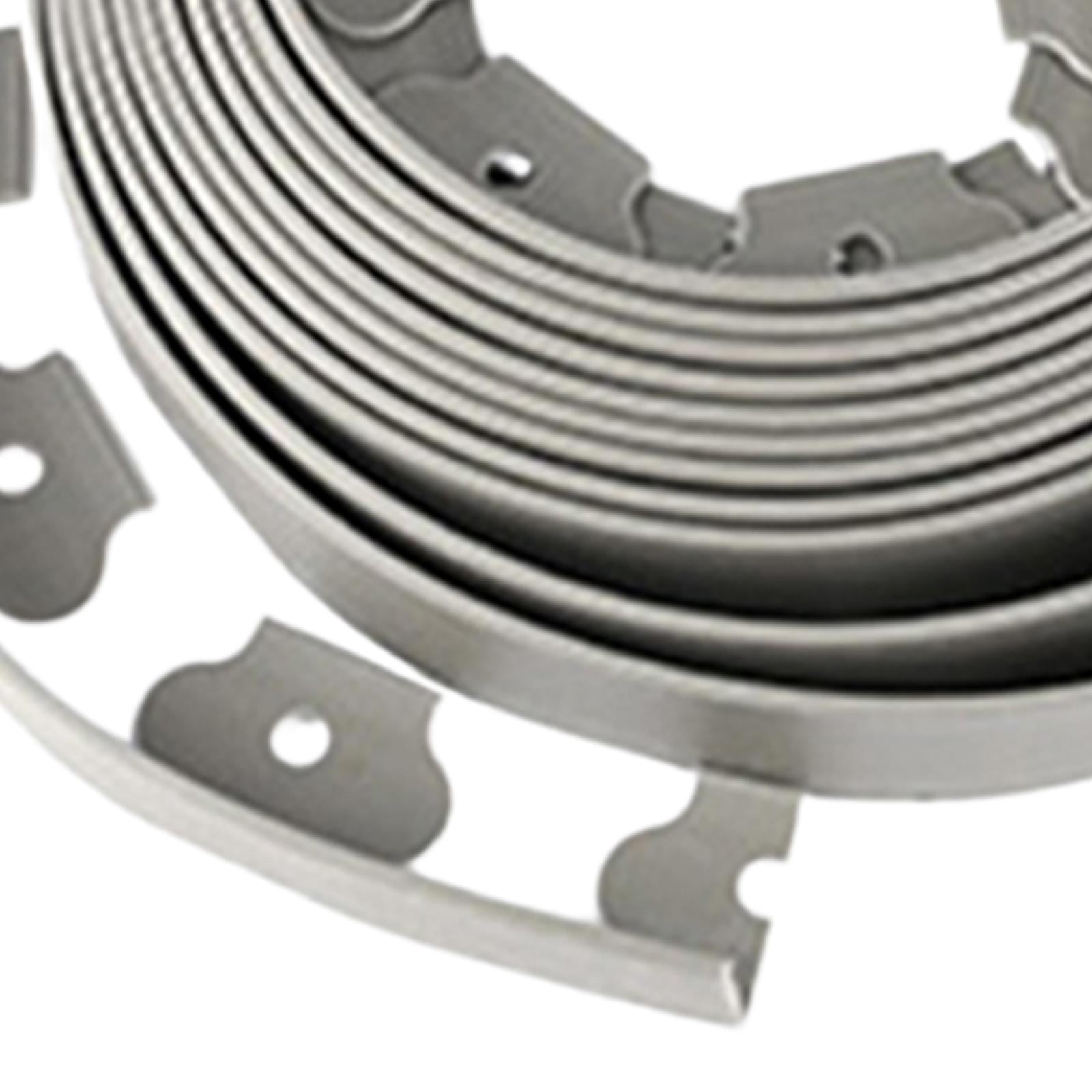 Landscaping Edging Garden Edging Coil Garden Landscape Edging Borders for Lawn Landscaping 10cm Gray